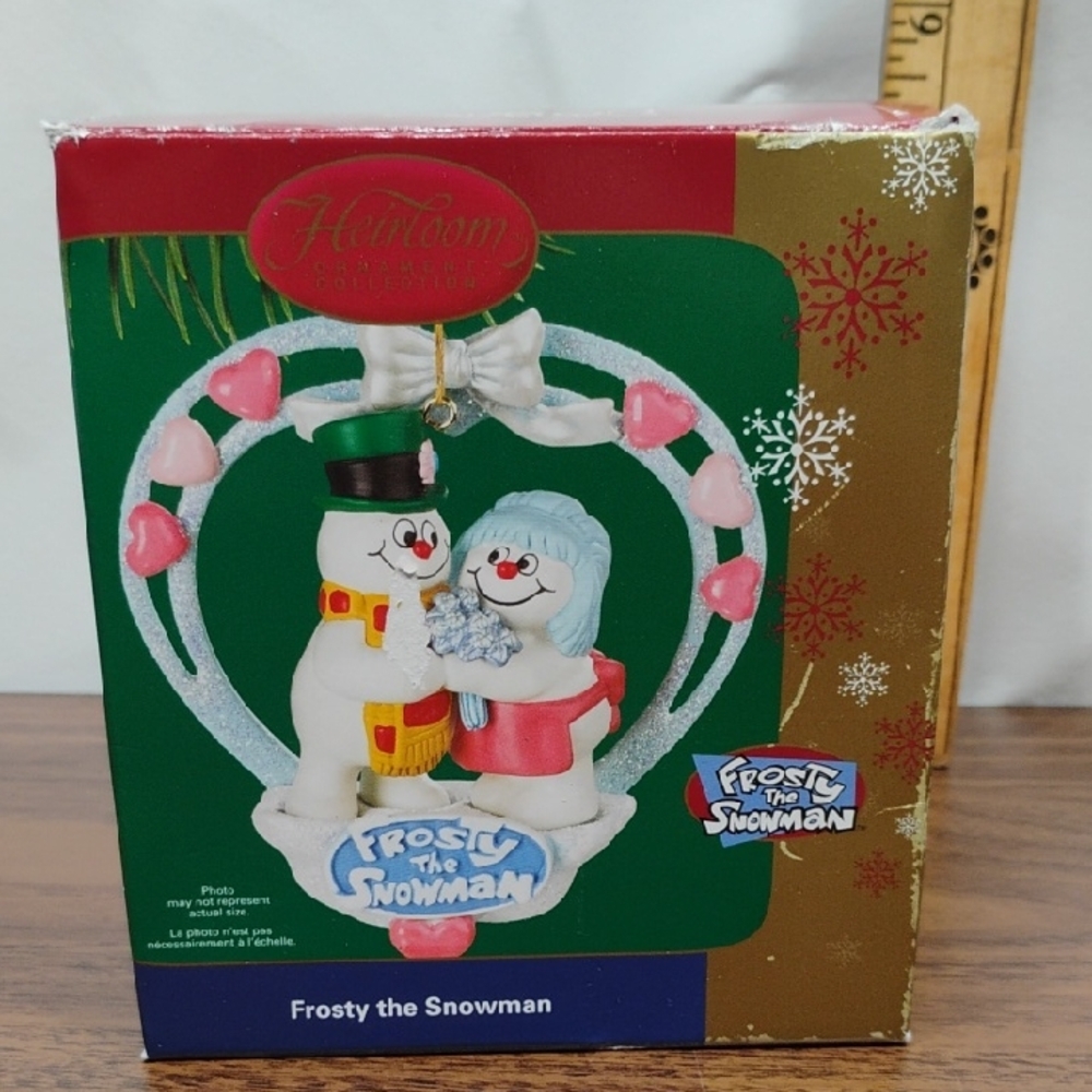 Carlton Heirloom Collection "Mr. & Mrs. Frosty" Christmas Ornament #3740298